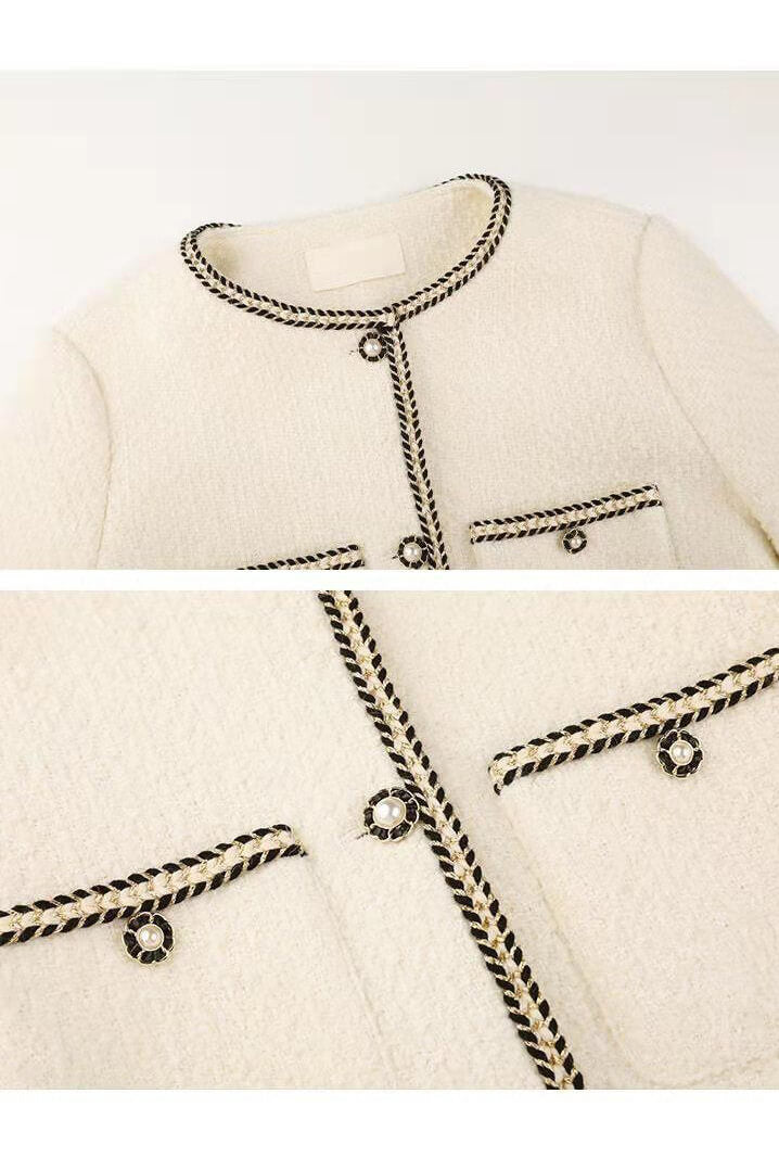 Levoire | Veste En Tweed Brodée En Plusieurs Couleurs