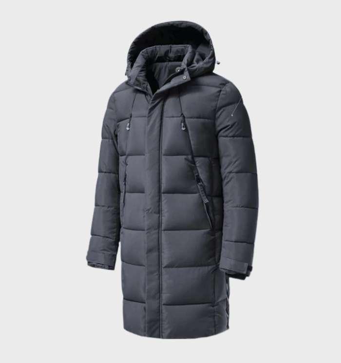 Levoire | Veste Parka Imperméable Et Coupe-Vent Pour Hommes Gris