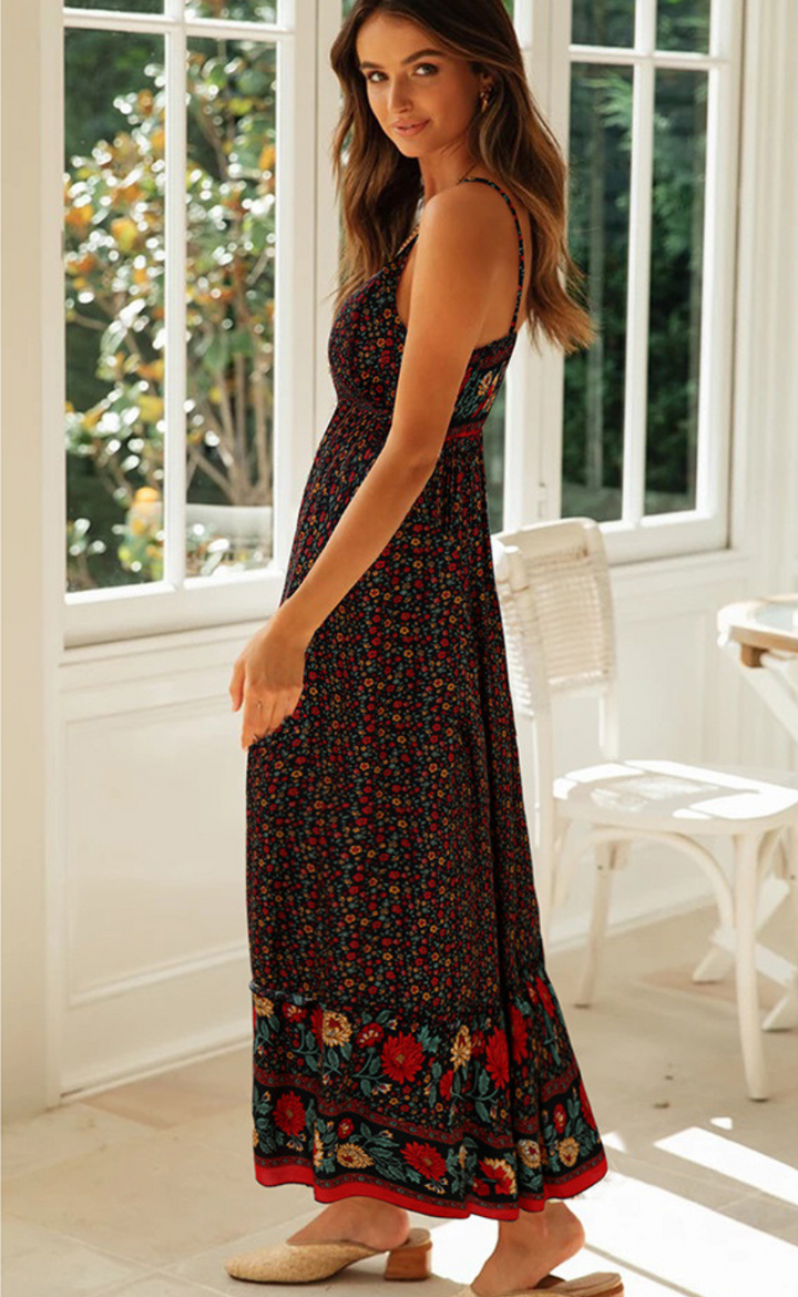 Levoire | Femme Robe bohème Noir