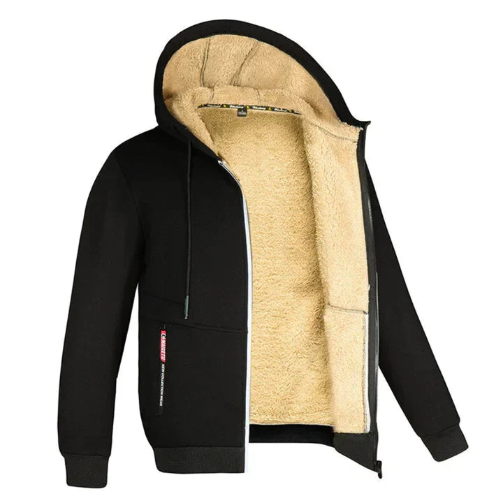 Levoire | Veste Homme Sweat À Capuche Confort Et Style Noir