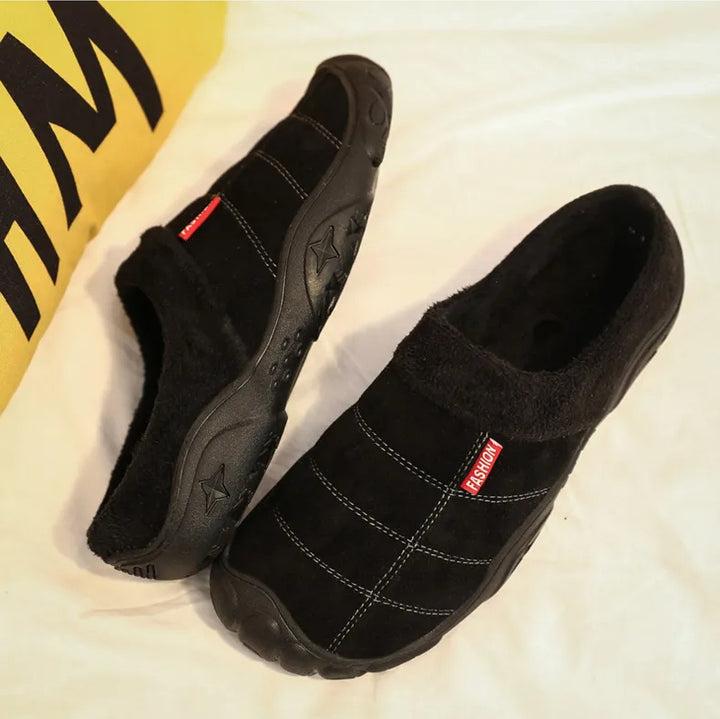 Levoire | Chaussons Doublés Polaire Antidérapants