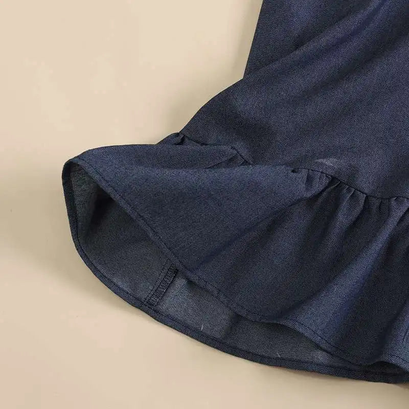 Levoire | Robe Bohème En Denim Pour Femmes