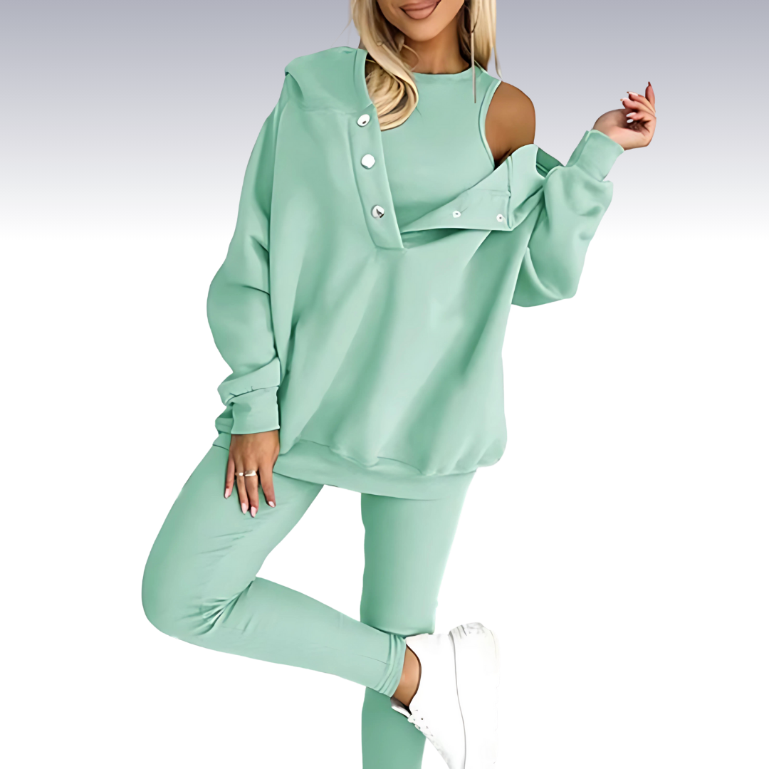 Levoire | Ensemble De Vêtements De Sport 3 Pièces Menthe