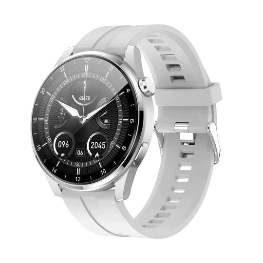 Levoire | Montre intelligente multifonction Renfort en caoutchouc blanc