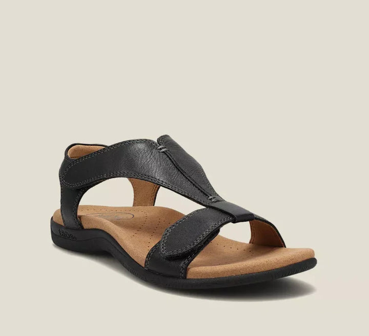 Levoire | Sandales estivales avec confort pour les pieds Noir