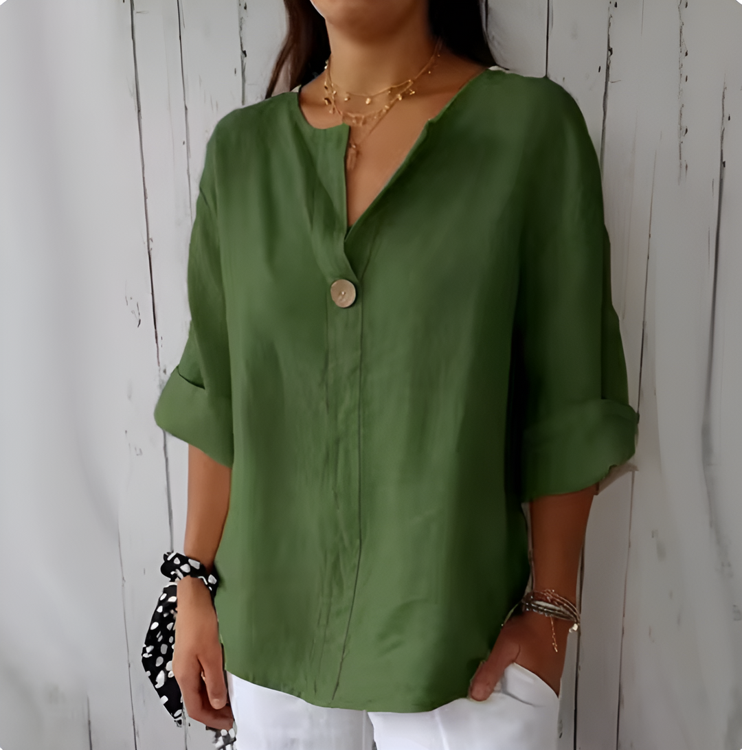 Levoire | Chemise Élégante Vert