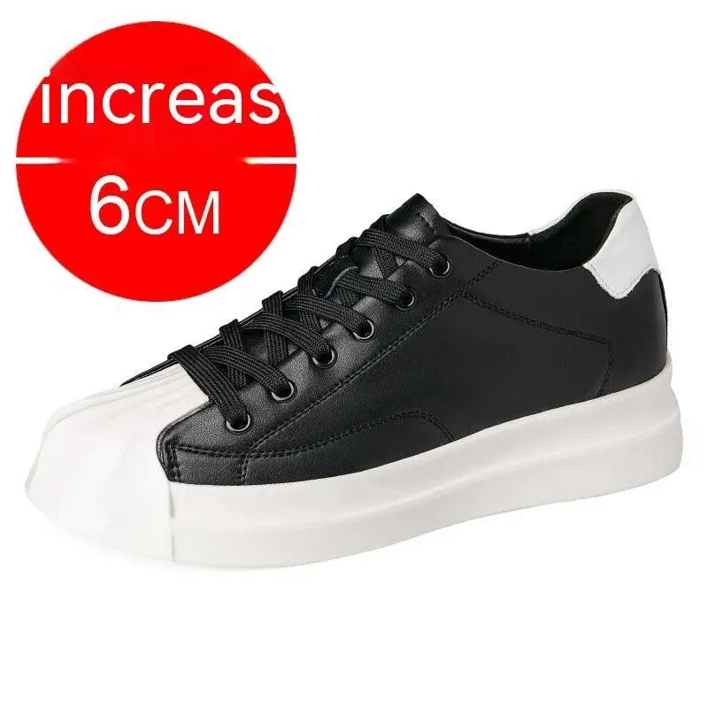 Levoire | Chaussure à talons pour hommes – Hauteur supplémentaire avec style Élever 6CM Noir