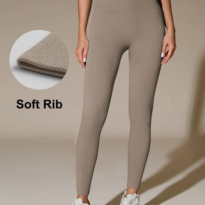 Levoire | Jambe Sans Couture Leggings De Sport Taille Haute Avec Contrôle Abdominal Réglable