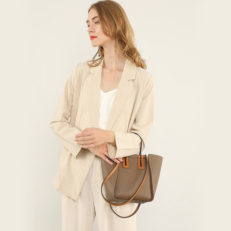 Levoire | Tous Les Sacs De Travail En Cuir Non Combinables Avec Bloc De Couleur