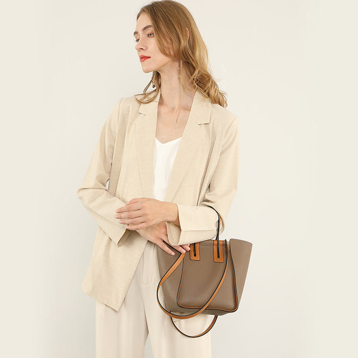 Levoire | Tous Les Sacs De Travail En Cuir Non Combinables Avec Bloc De Couleur