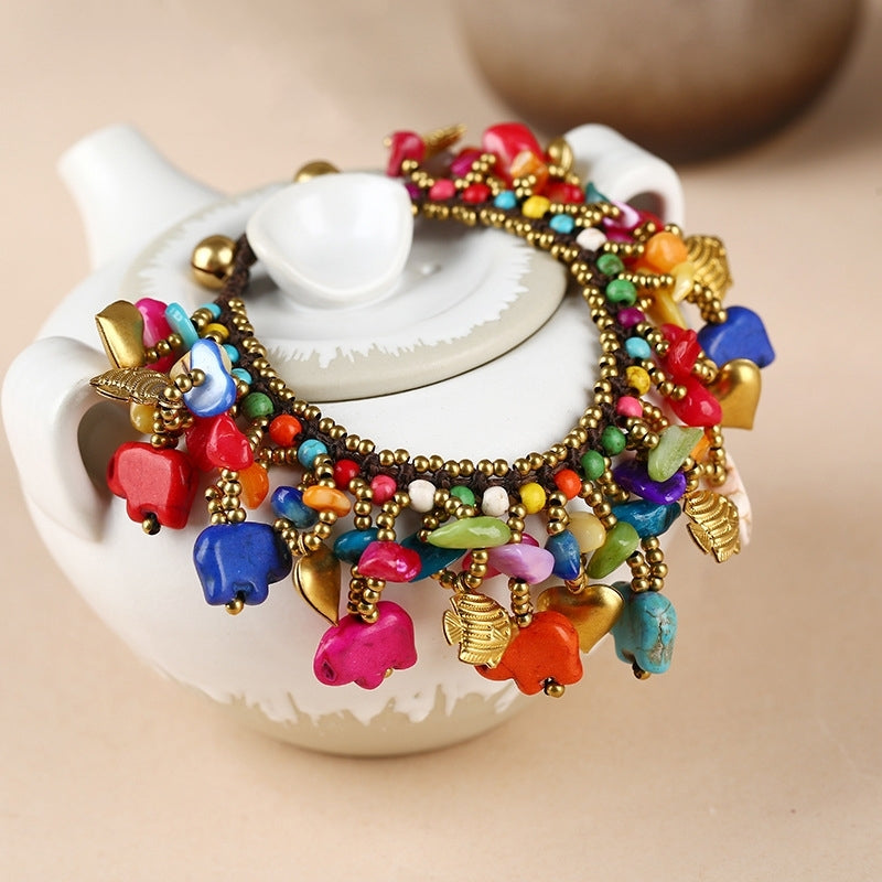 Levoire | Bracelet Tressé Bohème Multicolore