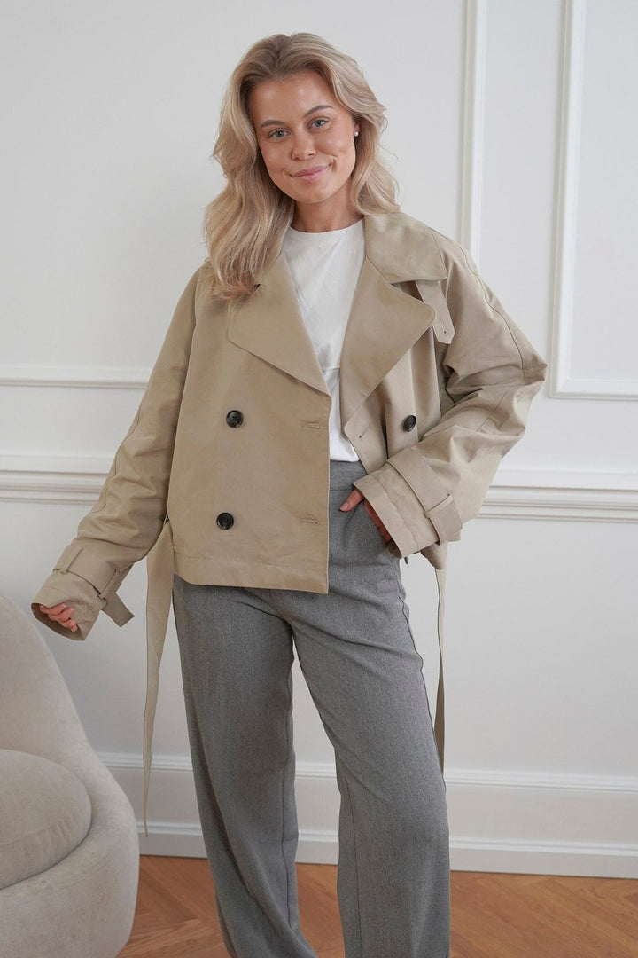 Levoire | Manteau Trench Pour Femmes En Beige