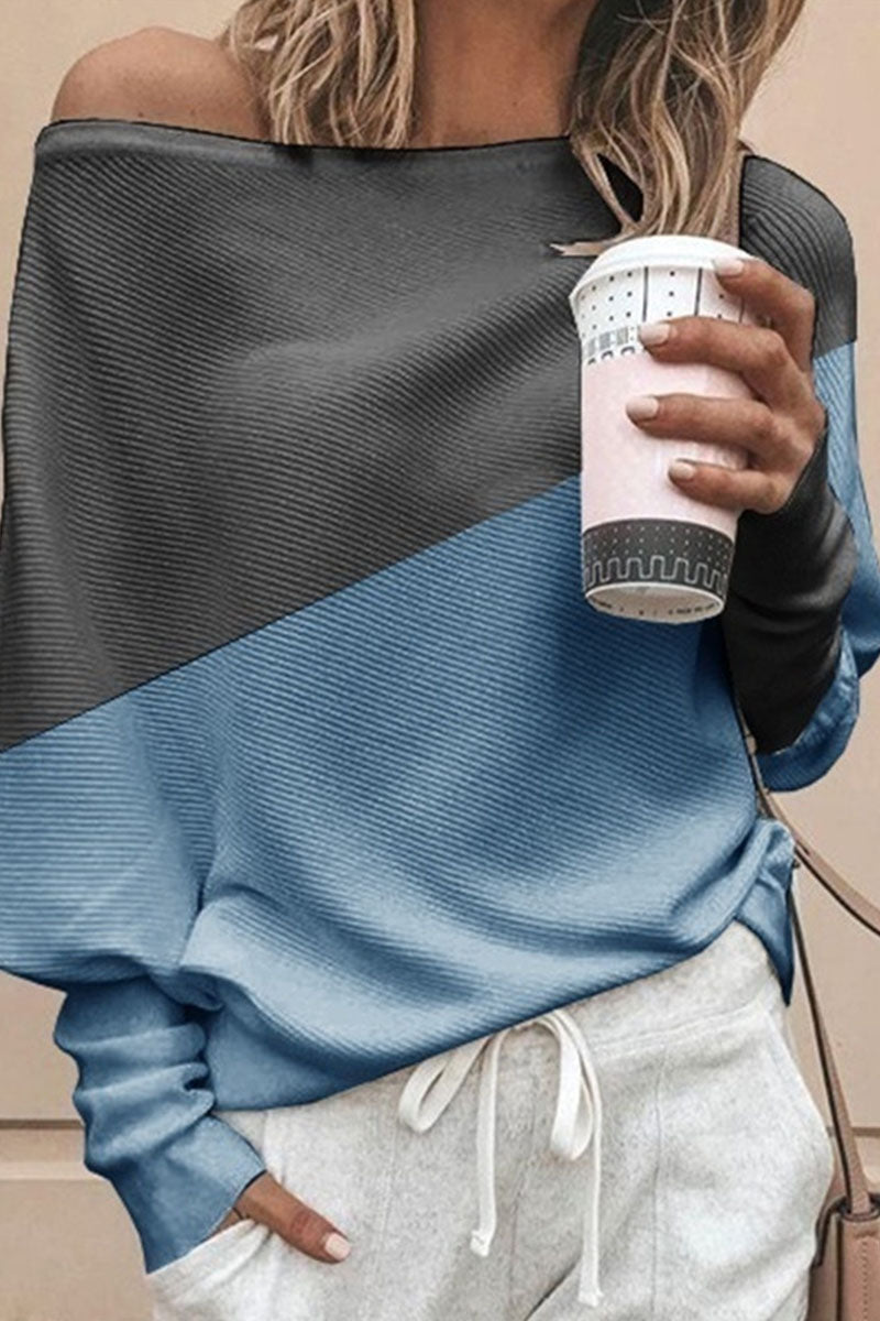 Levoire | Classique Et Stylé Pull D'Hiver Bleu