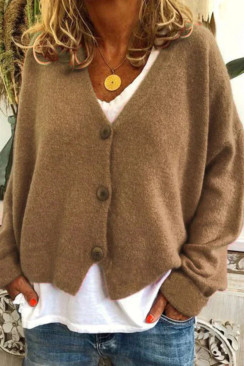 Levoire | Cardigan D’Hiver Classique En Laine Torsadée Style 1