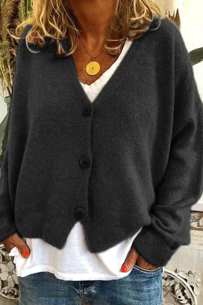 Levoire | Cardigan D’Hiver Classique En Laine Torsadée Tyylu 5