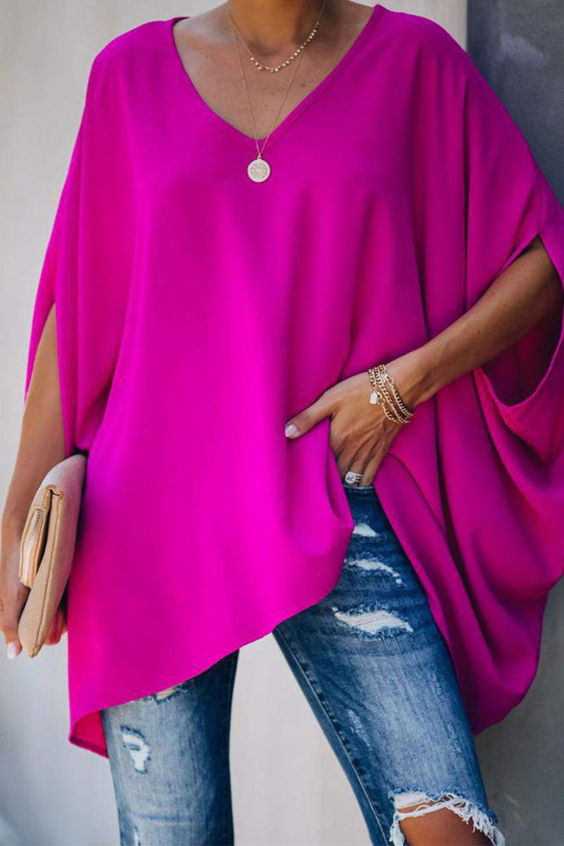 Levoire | Rento Pull Avec Col En V Et Manches Mi-Longues Rosa