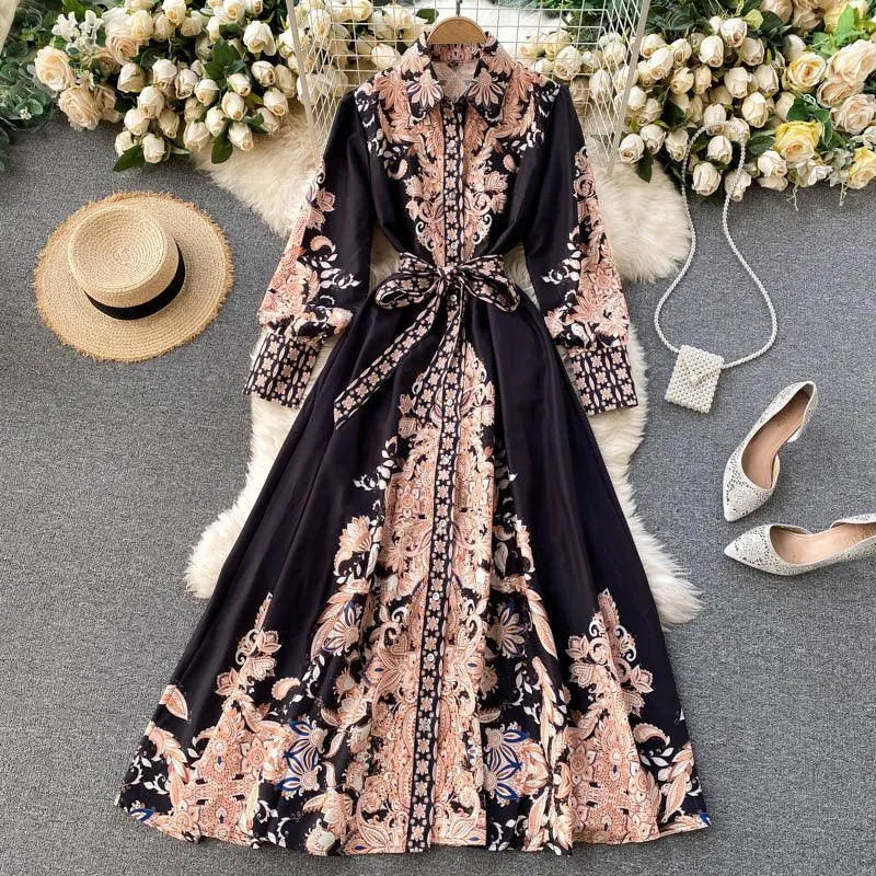 Levoire | Robe midi simple Noir
