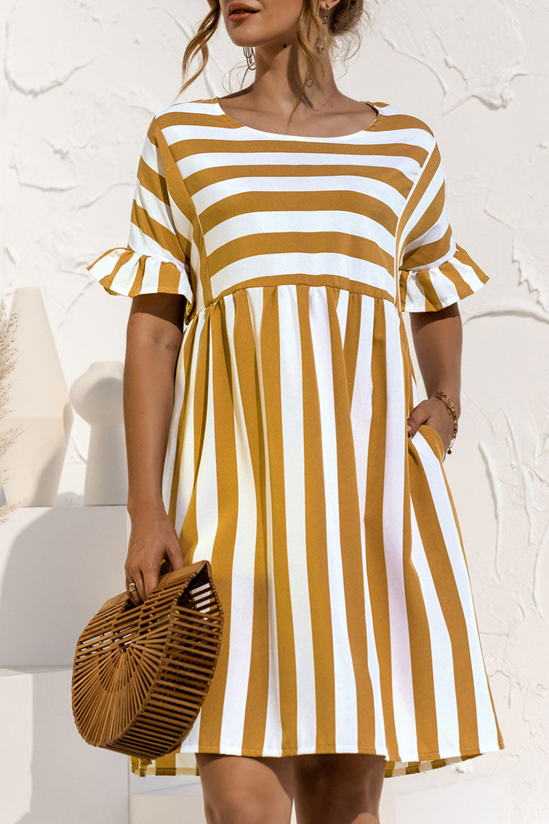 Levoire | A-LIGNE ROBE Jaune