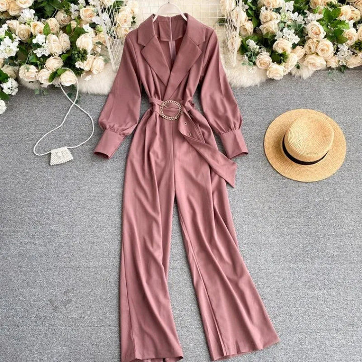 Levoire | Blouse à manches longues avec revers, coupe slim pastèque Une taille
