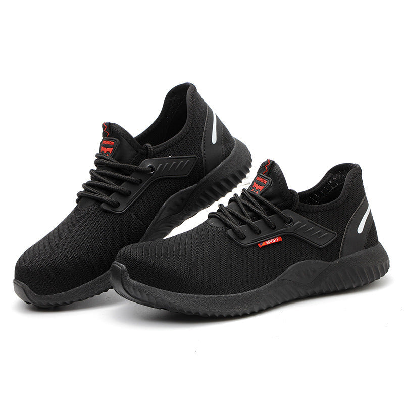 Levoire | Chaussures De Sécurité Arthur, Confort Et Protection Noir rouge