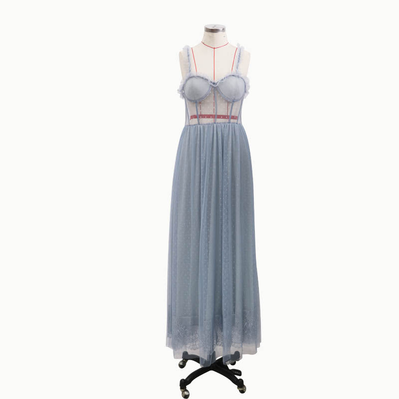 Levoire | Robe sans manches dos nu de princesse