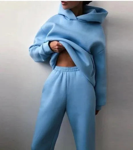 Levoire | Sweatshirt Robe Deux Pièces Bleu
