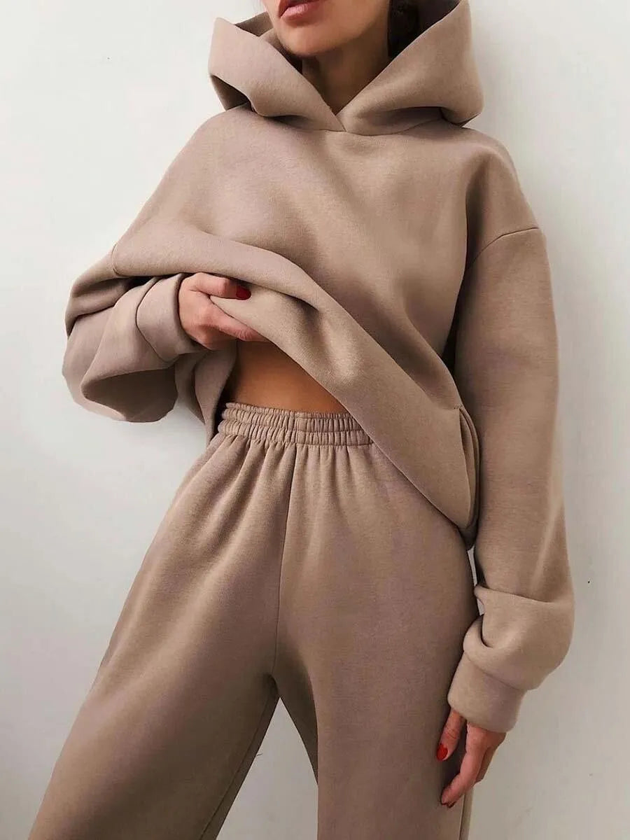 Levoire | Sweatshirt Robe Deux Pièces Khaki