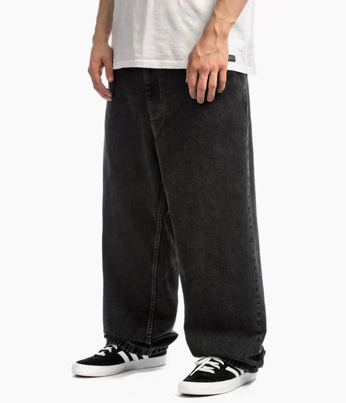 Levoire | Big Boy Jeans Maverick Pour Un Style Urbain Et Des Vibes De Skate Noir S
