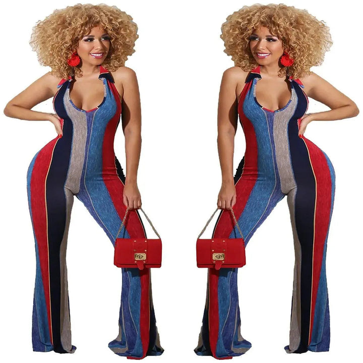 Levoire | Costume slim imprimé avec pantalon large