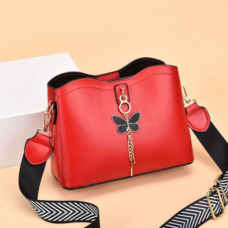 Levoire | Sac À Main Papillon Rot