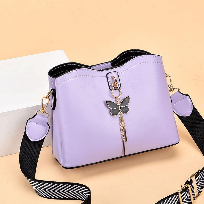 Levoire | Sac À Main Papillon Lilas