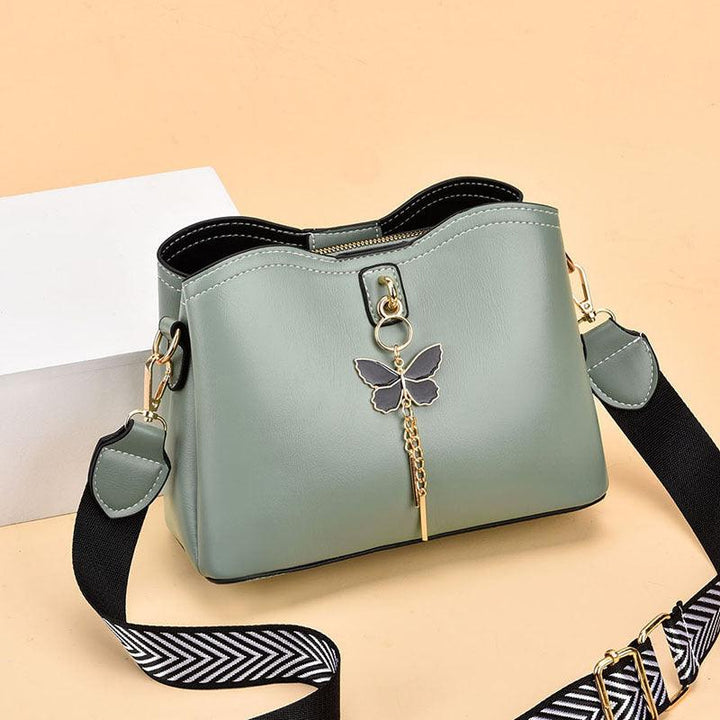 Levoire | Sac À Main Papillon Vert