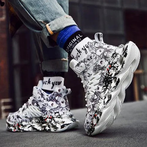 Levoire | Chaussures de sport avec semelle camouflage