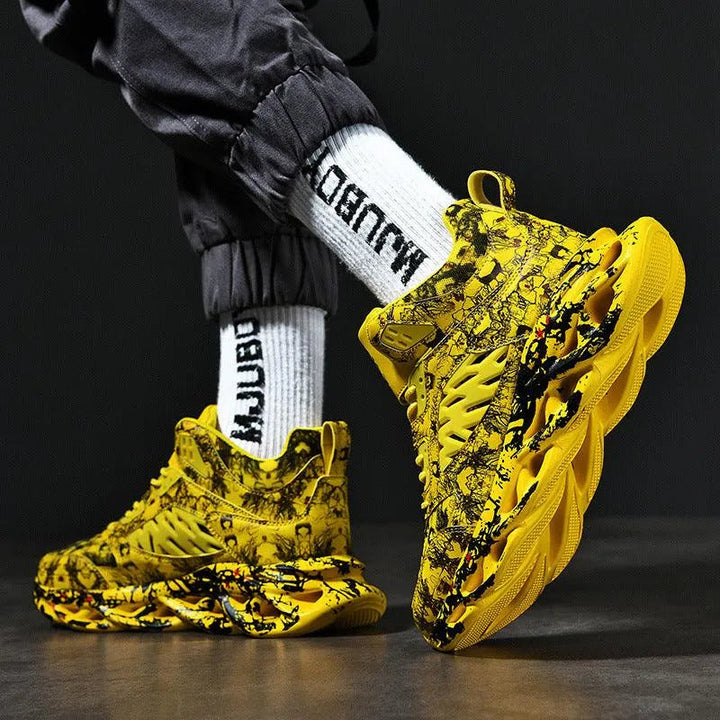 Levoire | Chaussures de sport avec semelle camouflage 4style