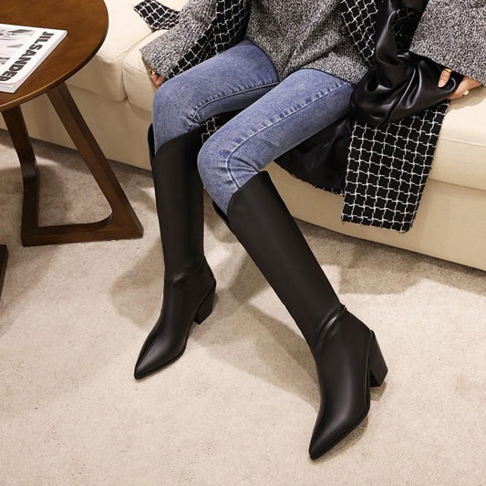 Levoire | Bottes Hautes Élégantes Noir