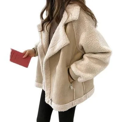 Levoire | Veste en cuir suédé