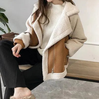 Levoire | Veste en cuir suédé
