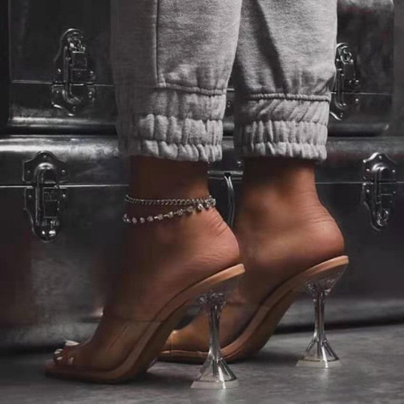 Levoire | Mode Chaussures À Bout De Poisson En Patchwork Décontracté