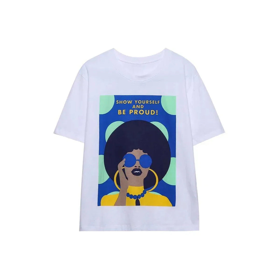 Levoire | t-shirt imprimé à manches courtes pour femmes Figur 8