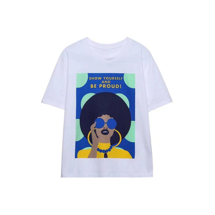 Levoire | t-shirt imprimé à manches courtes pour femmes Figur 8