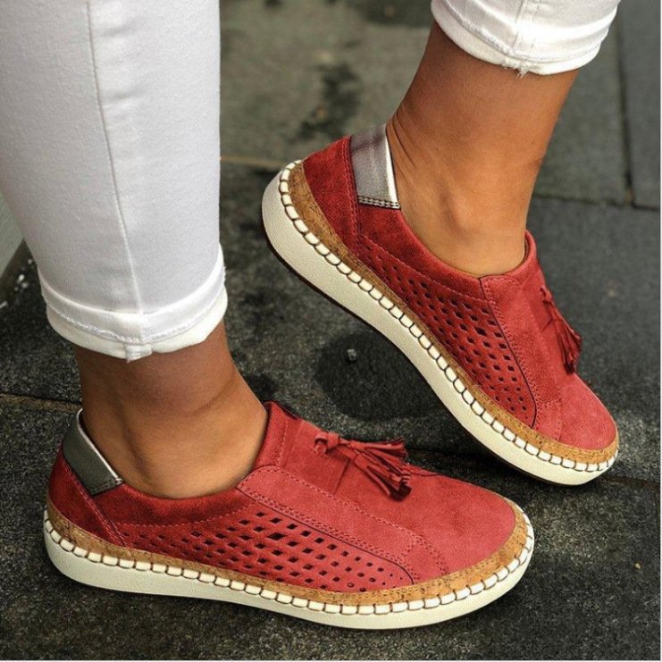 Levoire | Slip-Ons Respirants Avec Soutien Orthopédique Rot