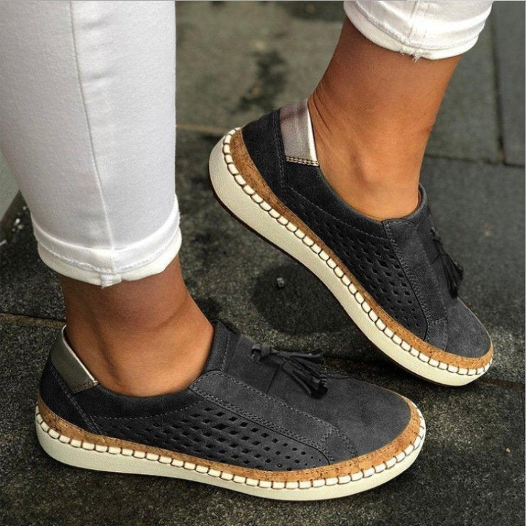 Levoire | Slip-ons orthopédiques respirants Noir