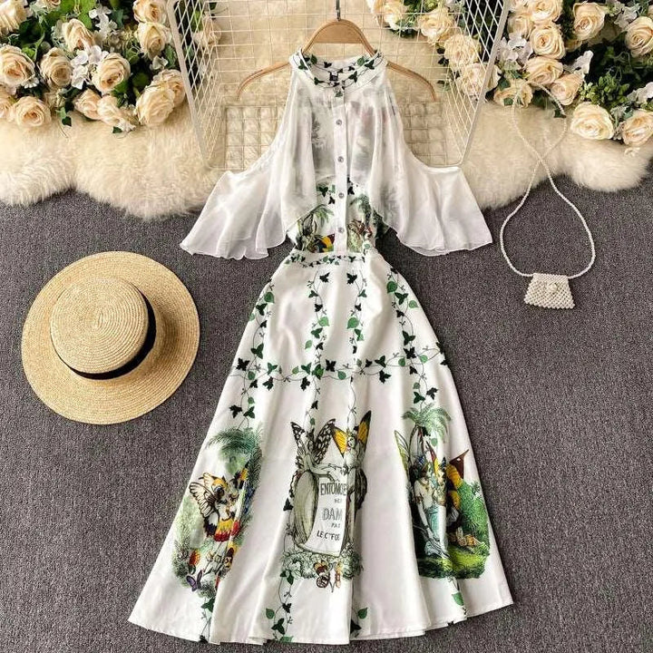 Levoire | Robe avec décolleté américain froncé Image Couleur