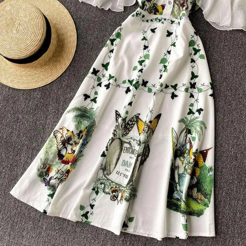 Levoire | Robe avec décolleté américain froncé