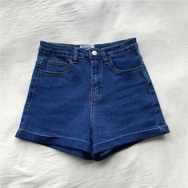 Levoire | Jeans taille haute pour femmes Bleu foncé