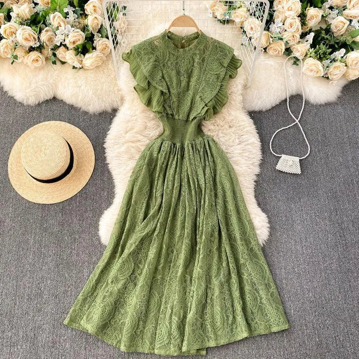 Levoire | Robe ajustée légère Vert Une taille