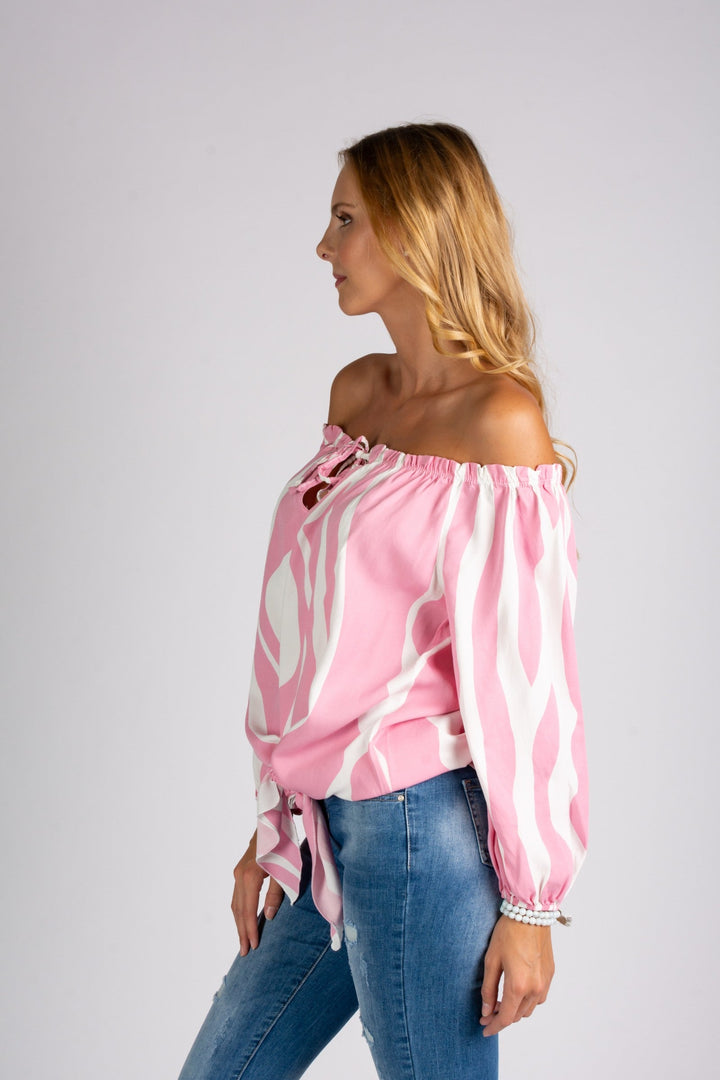 Levoire | Blouse À Épaules Dénudées