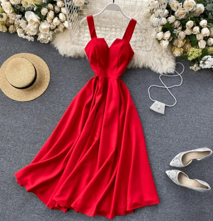Levoire | Robe à décolleté ouvert Rot