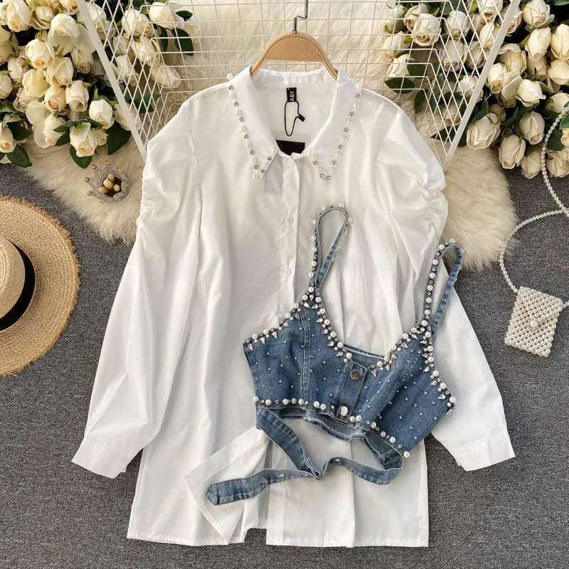 Levoire | Chemise avec des boutons et patte, avec une note parfumée légère
