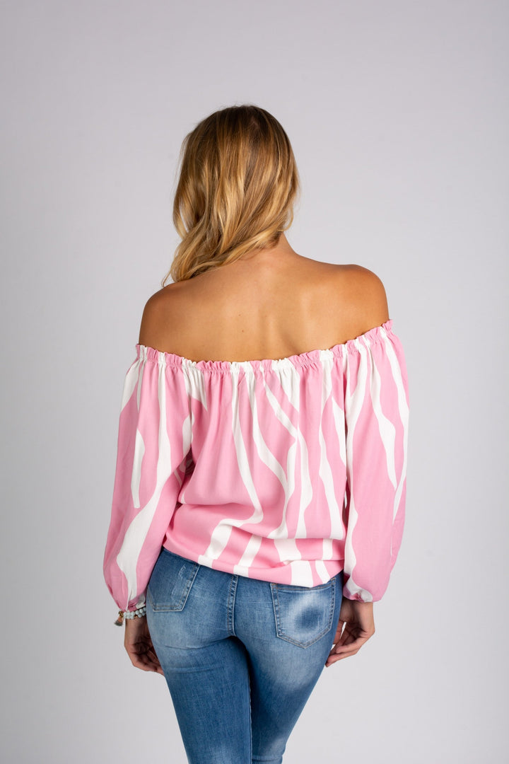 Levoire | Blouse À Épaules Dénudées